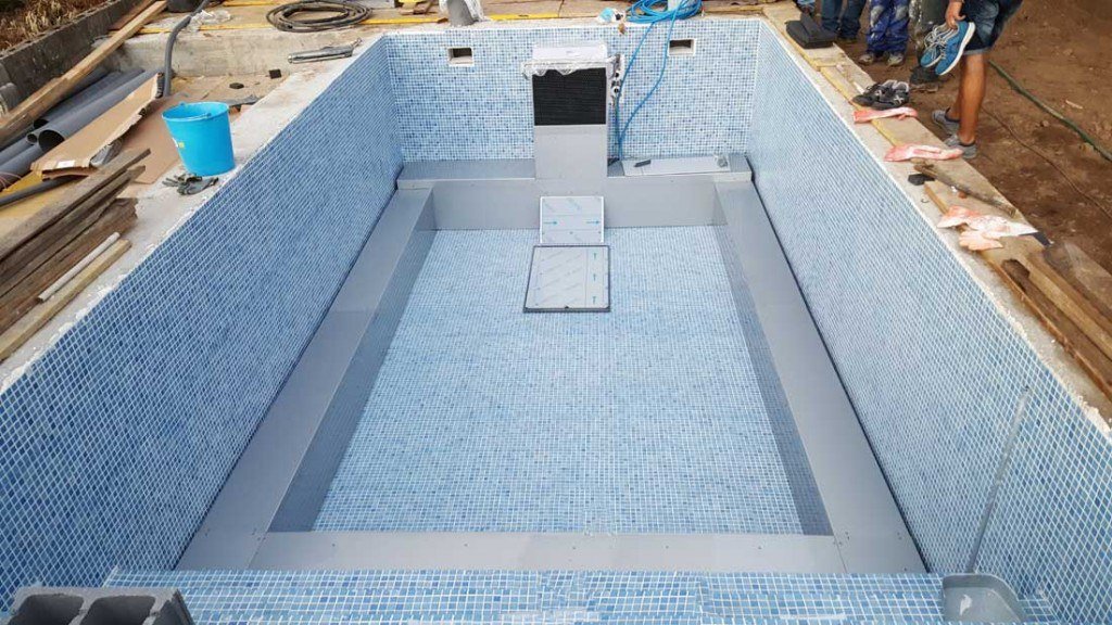 EP-InsertPool_mozaik.jpg Endless Pool Insert zwemmachine trainingszwembad - Image 1