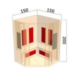 Health Company 6 hoeksauna - Image 5