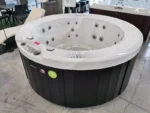 Hans Craft HC 8 ronde jacuzzi met overloopgoot