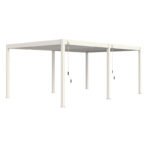 Horizon overkapping – 400 x 600 cm – wit