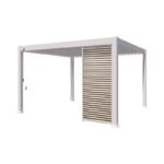 Horizontaal louvrepaneel – 1 meter – wit - Image 4