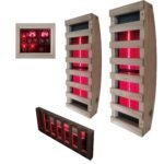 Infrarood Backrest Heater Set voor Barrelsauna
