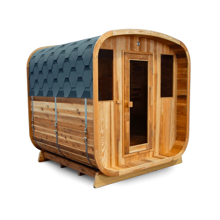 Sauna-cabine.webp Sauna Cabine Cedar Outdoor - Image 1